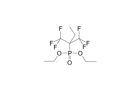 ALPHA-ETHYLHEXAFLUOROISOPROPYLPHOSPHONIC ACID, DIETHYL ESTER