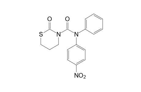 N-(p-nitrophenyl)-2-oxo-N-phenyltetrahydro-2H-1,3-thiazine-3-carboxamide