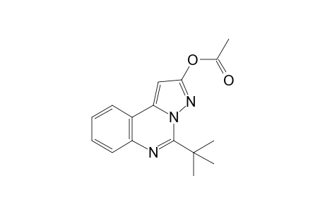 (5-tert-butylpyrazolo[1,5-c]quinazolin-2-yl) acetate