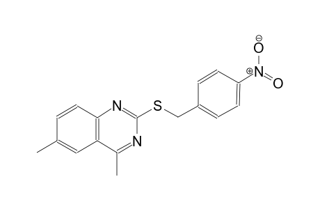 4,6-dimethyl-2-[(4-nitrobenzyl)sulfanyl]quinazoline