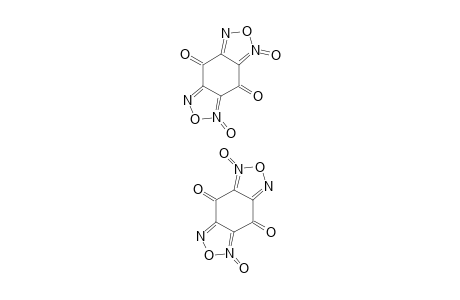 4,8-DIOXO-4-H,8-H-BENZO-[1.2-C:4.5-C']-BIS-[1.2.5]-OXADIAZOLE-1,5-DIOXIDE;4,8-DIOXO-4-H,8-H-BENZO-[1.2-C:4.5-C']-BIS-[1.2.5]-