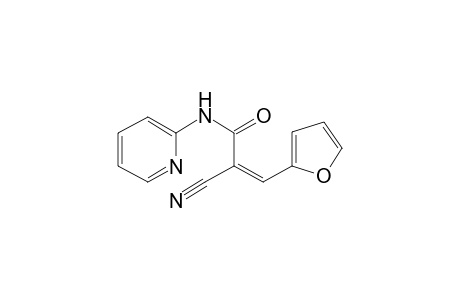 (2Z)-2-Cyano-3-(2-furyl)-N-(2-pyridinyl)-2-propenamide