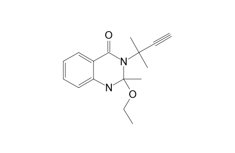 2-ETHOXY-2-METHYL-3-[1,1-DIMETHYLPROPYNYL]-QUINAZOLIN-4-(1-H,3-H)-ONE