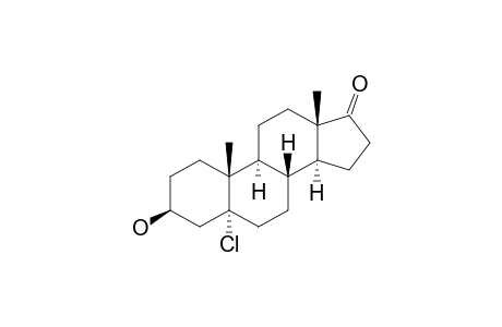 5-CHLORO-5-ALPHA-ANDROSTAN-3-BETA-OL-17-ONE