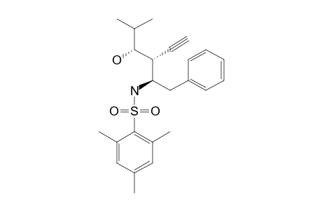 (3S,4S,5S)-4-ETHYNYL-2-METHYL-5-[N-(2,4,6-TRIMETHYLPHENYLSULFONYL)-AMINO]-6-PHENYLHEXAN-3-OL