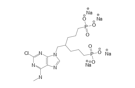 [4-(2-CHLORO-6-METHYLAMINO-PURIN-9-YLMETHYL)-7-PHOSPHONO-HEPTYL]-PHOSPHONIC-ACID-SODIUM-SALT