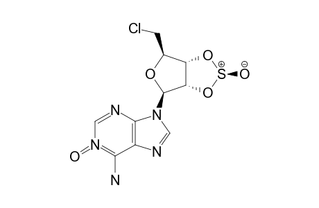 5'-CHLORO-5'-DEOXY-2',3'-O-SULFINYLADENOSINE-1-OXIDE-HYDROCHLORIDE