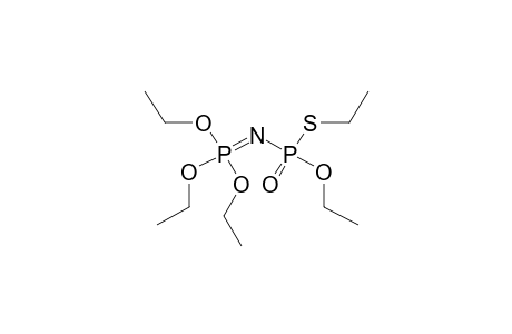 TRIETHYL-N-ETHOXY(ETHYLTHIO)PHOSPHINYLIMIDOPHOSPHATE