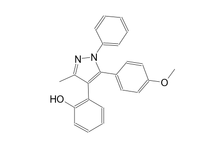 2-[5-(4-methoxyphenyl)-3-methyl-1-phenyl-1H-pyrazol-4-yl]phenol