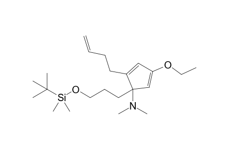 2-But-3-enyl-1-[3-[tert-butyl(dimethyl)silyl]oxypropyl]-4-ethoxy-N,N-dimethyl-1-cyclopenta-2,4-dienamine