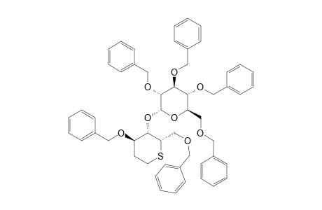 3,6-DI-O-BENZYL-4-(2',3',4',6'-TETRA-O-BENZYL-ALPHA-D-GLUCOPYRANOSYL)-2-DEOXY-1,5-THIOANHYDRO-L-XYLO-HEXITOL