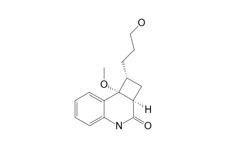 1-(3'-HYDROXYPROPYL)-8B-METHOXY-2,2A,4,8B-TETRAHYDRO-1H-CYCLOBUTA-[C]-QUINOLIN-3-ONE