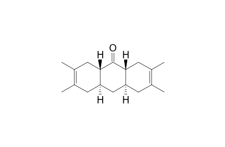 2,3,6,7-TETRAMETHYL-4,4A-ALPHA,5,8,8A-BETA,9A-BETA,10,10A-ALPHA-OCTAHYDROANTHRACEN-9-(1H)-ONE