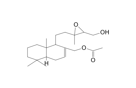 OXIRANEMETHANOL, 3-METHYL-3-[2-(2-(ACETYLOXY)METHYL-1,4,4A,5,6,7,8,8A-OCTAHYDRO-5,5,8A-TRIMETHYL-1-NAPHTHALENYL)ETHYL]-