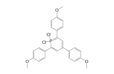 Phosphorin, 1,1-dichloro-1,1-dihydro-2,4,6-tris(4-methoxyphenyl)-