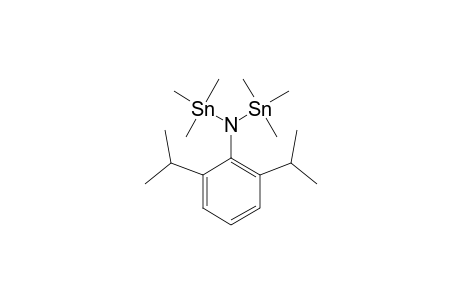 (2,6-DIISOPROPYLPHENYL)-BIS-(TRIMETHYLSTANNYL)-AMINE