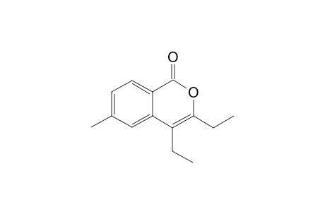 3,4-Diethyl-6-methyl-1H-isochromen-1-one