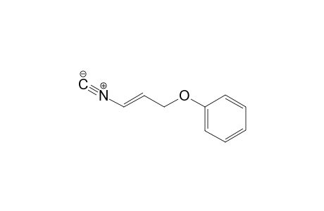 (E) ans (Z)-1-Isocyano-3-phenyloxypropene