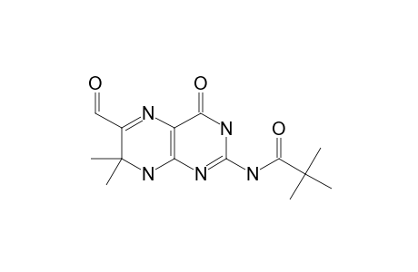 7,8-DIHYDRO-7,7-DIMETHYL-6-FORMYL-2-PIVALOYLAMINOPTERIDIN-4(3H)-ONE