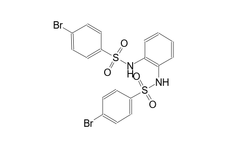 4-bromo-N-(2-{[(4-bromophenyl)sulfonyl]amino}phenyl)benzenesulfonamide