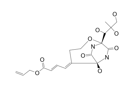 (5E,5BE)-ALLYL-BICYCLOMYCIN-5A-PROPENOATE