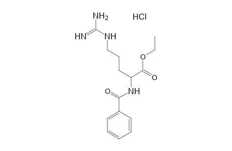 Nalpha-Benzoyl-L-arginine, ethyl ester HCl