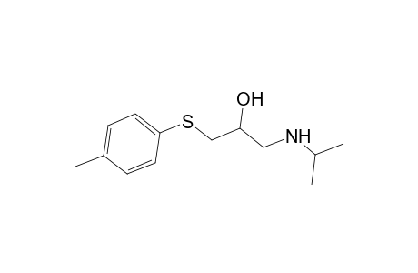 2-Propanol, 1-(isopropylamino)-3-(p-tolylthio)-