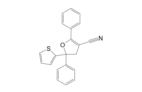 2,5-DIPHENYL-5-(2-THIENYL)-4,5-DIHYDROFURAN-3-CARBONITRILE