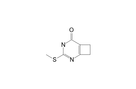 3-METHYLTHIO-2,4-DIAZABICYCLO-[4.2.0]-OCTA-1(6),2-DIEN-5-ONE