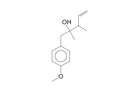 1-(4-Methoxyphenyl)-2,3-dimethylpent-4-en-2-ol