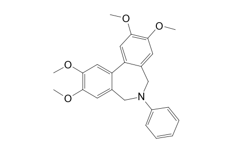 2,3,9,10-Tetramethoxy-6-(phenyl)-6,7-dihydro-5H-dibenzo[c,e]azepine