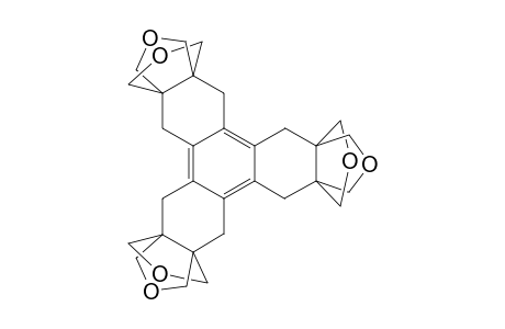 1,2 : 3,4 : 5,6-tris{ 8',11'-dioxa [4.3.3]propella(3',4')-benzene}