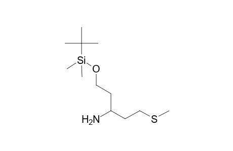 1-[2'-(<t-Butyldimethylsilyl>oxy)ethyl]-4-thiapentanamine