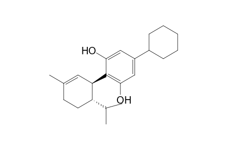 (1'S*,2'S*)-4-Cyclohexyl-2'-isopropyl-5'-methyl-1',2',3',4'-tetrahydro-[1,1'-biphenyl]-2,6-diol