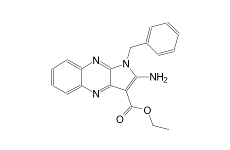 1H-pyrrolo[2,3-b]quinoxaline-3-carboxylic acid, 2-amino-1-(phenylmethyl)-, ethyl ester