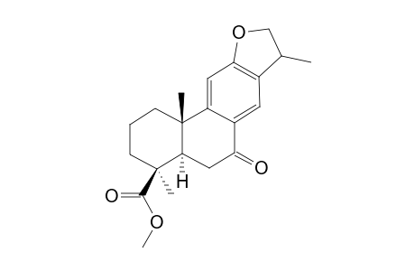 7-BETA-METHOXYCARBONYL-5-OXO-3,7-ALPHA,10A-BETA-TRIMETHYL-2,3,5,6,6A,7,8,9,10,10A-DECAHYDROPHENANTHRO-[3,2-B]-FURAN