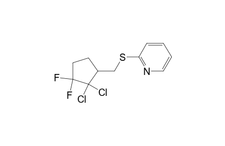 2-[(2,2-dichloro-3,3-difluoro-cyclopentyl)methylthio]pyridine