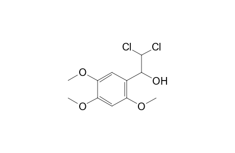 alpha-(dichloromethyl)-2,4,5-trimethoxybenzyl alcohol