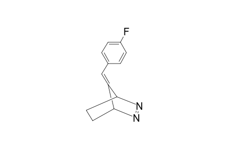 7-(4-FLUOROPHENYLMETHYLENE)-2,3-DIAZABICYCLO-[2.2.1]-HEPT-2-ENE