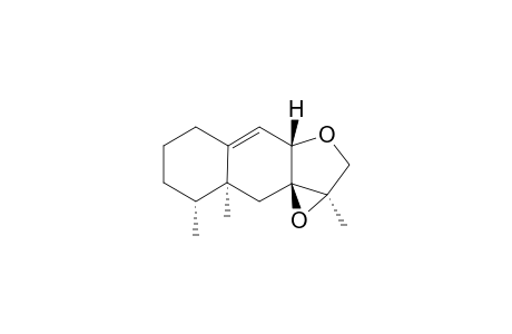 7,11:8,12-Diepoxy-eremophil-9-ene