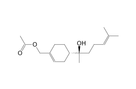 (4R:8S)-7O-ACETYL-8-HYDROXYBISABOLA-1(2),12(13)-DIEN