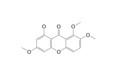 1-HYDROXY-3,7,8-TRIMETHOXY-XANTHONE