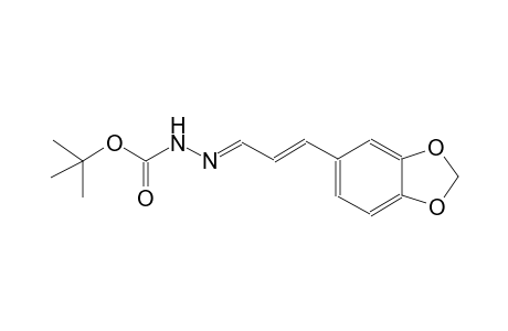 tert-butyl (2E)-2-[(2E)-3-(1,3-benzodioxol-5-yl)-2-propenylidene]hydrazinecarboxylate