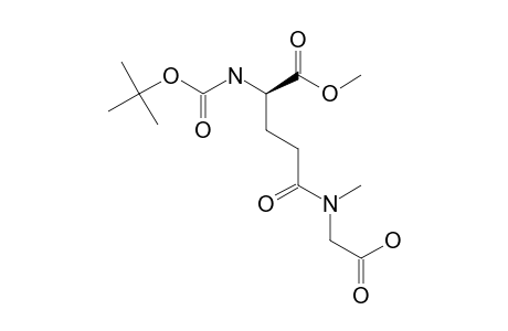 [(2R)-N-(TERT.-BUTOXYCARBONYL)-ALPHA-METHYLGLUTAMYL]-GAMMA-SARCOSINE-ESTER;ISOMER-#2