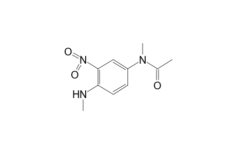 N-METHYL-4'-(METHYLAMINO)-3'-NITROACETANILIDE