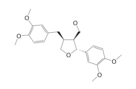 (+)-LARICIRESINOL-DIMETHYLETHER;3,3',4,4'-TETRAMETHOXY-7,9'-EPOXYLIGNAN-9-OL