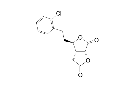 (1R,5R,6R)-6-[2-(2-CHLOROPHENYL)-ETHYL]-2,7-DIOXA-BICYCLO-[3.3.0]-OCTAN-3,8-DIONE