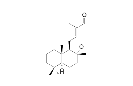 (12E)-8-HYDROXY-15-NOR-12-LABDEN-14-AL