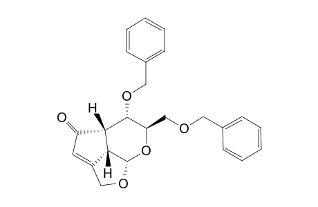 #18;[4A-S-(4A-ALPHA,5-BETA,6-ALPHA,7A-ALPHA,7B-ALPHA)]-5-BENZYLOXY-6-[(BENZYLOXY)-METHYL]-5,6,7A,7B-TETRAHYDRO-2H-1,7-DIOXACYCLOPENT-[CD]-INDEN-4-(4A-H)-ONE