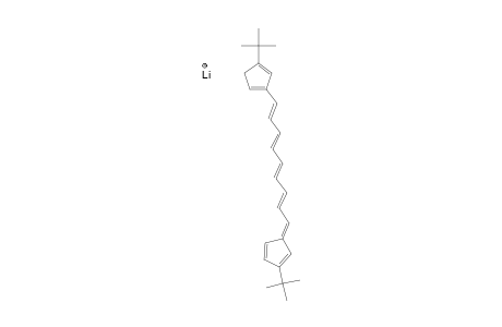 LITHIUM-3-TERT.-BUTYL-1-[8-(2-TERT.-BUTYL-6-PENTAFULVENYL)-1,3,5,7-OCTATETRAENYL]-CYCLOPENTADIENIDE